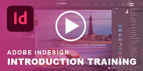 InDesign introduction Birmingham course video